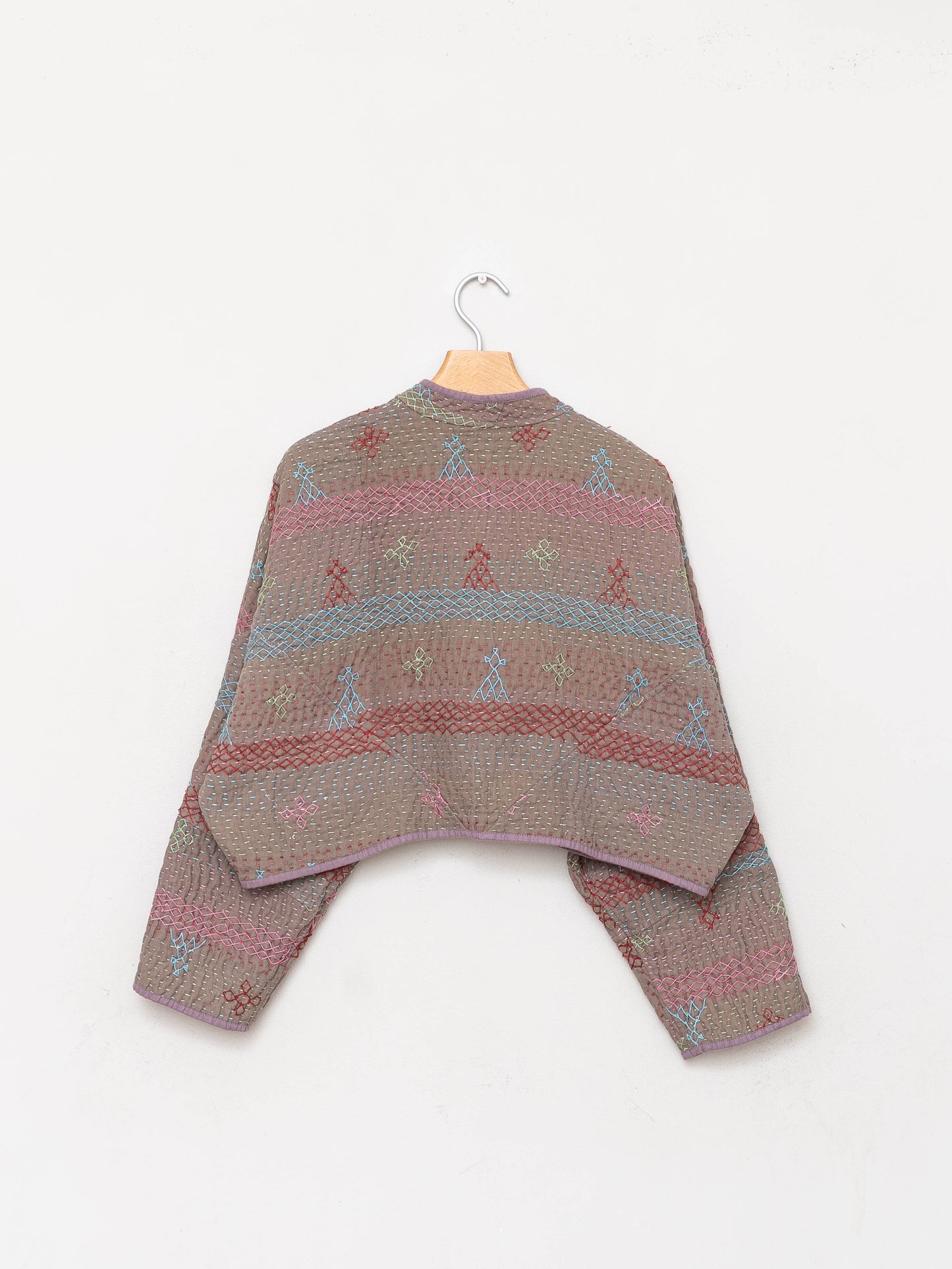 The Kaira Cropped Saami Quilt Jacket