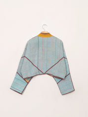 The Kaira Cropped Quilted Patchwork Kantha Jacket Wholesale