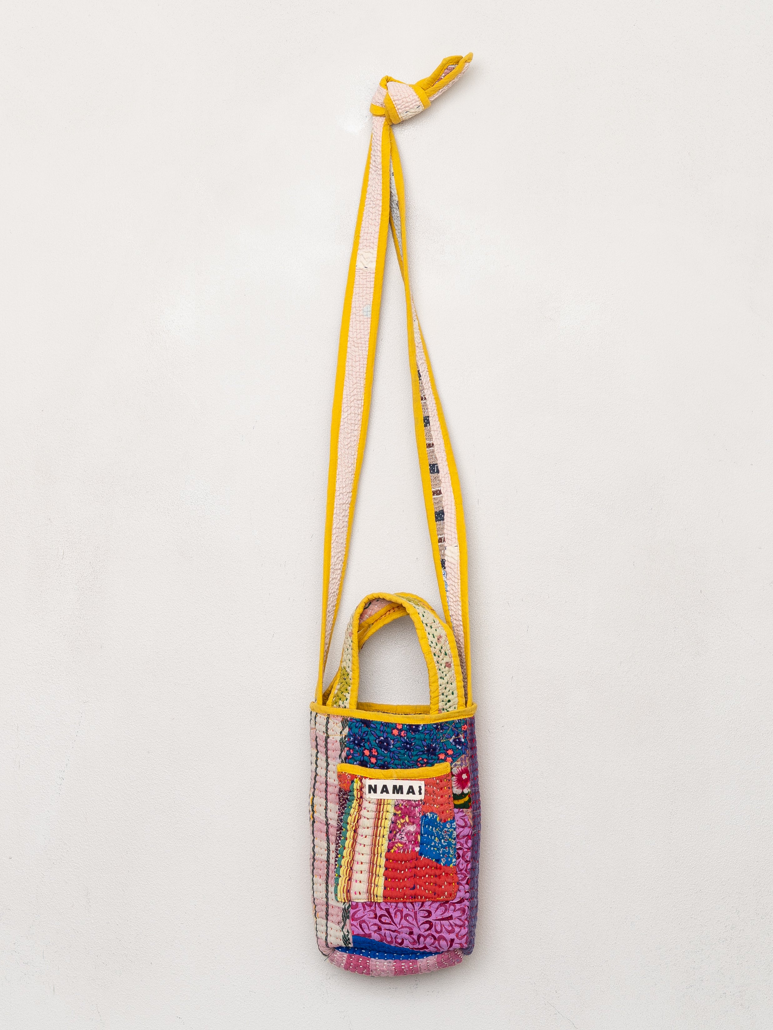 The Xoti Mini Zero-Waste Quilted Kantha Bag