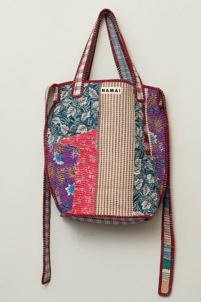 The Xoti II Zero-Waste Quilted Kantha Bag