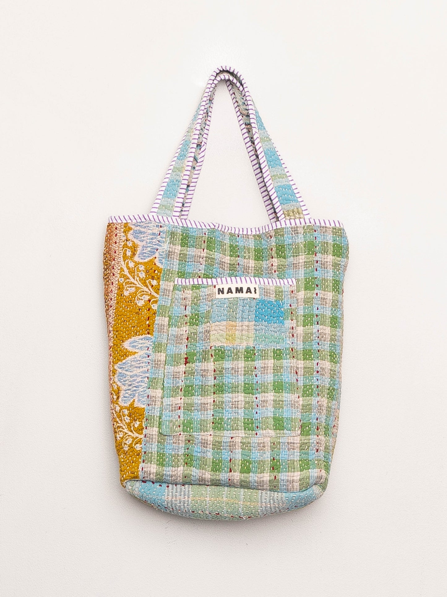 The Xoti II Zero-Waste Quilted Kantha Bag