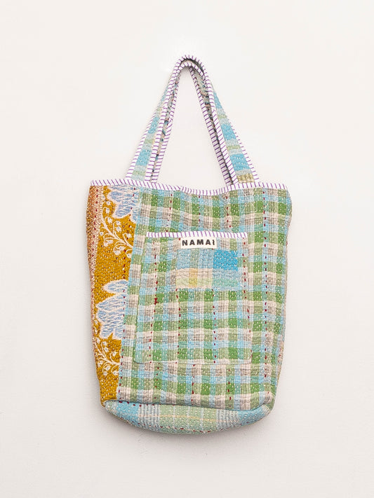 The Xoti II Zero-Waste Quilted Kantha Bag