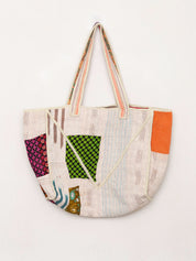 The Raksa Quilted Kantha Bag