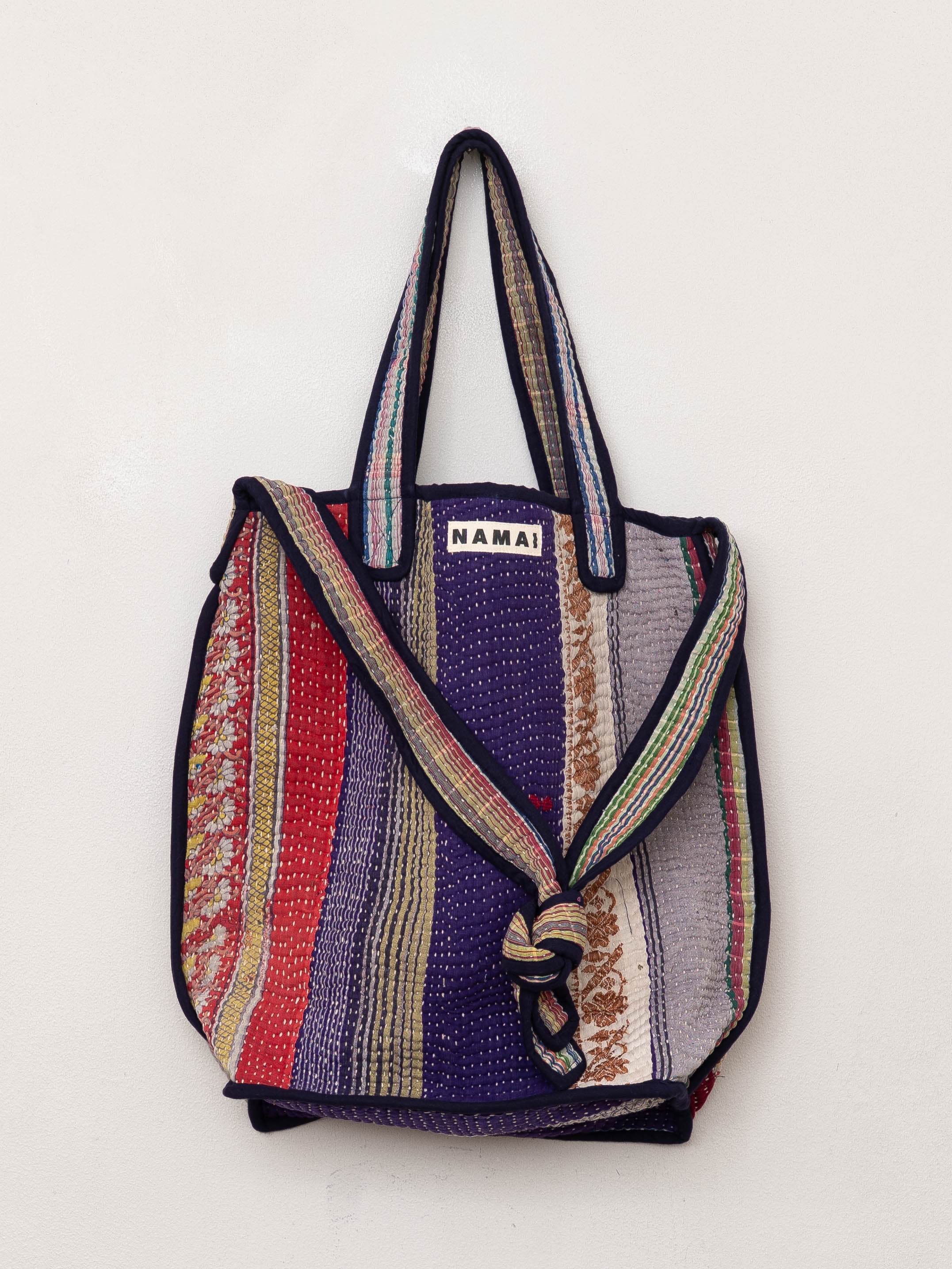 The Xoti II Zero-Waste Quilted Kantha Bag