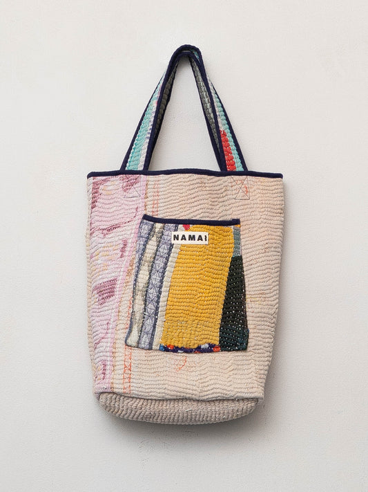 The Xoti II Zero-Waste Quilted Kantha Bag