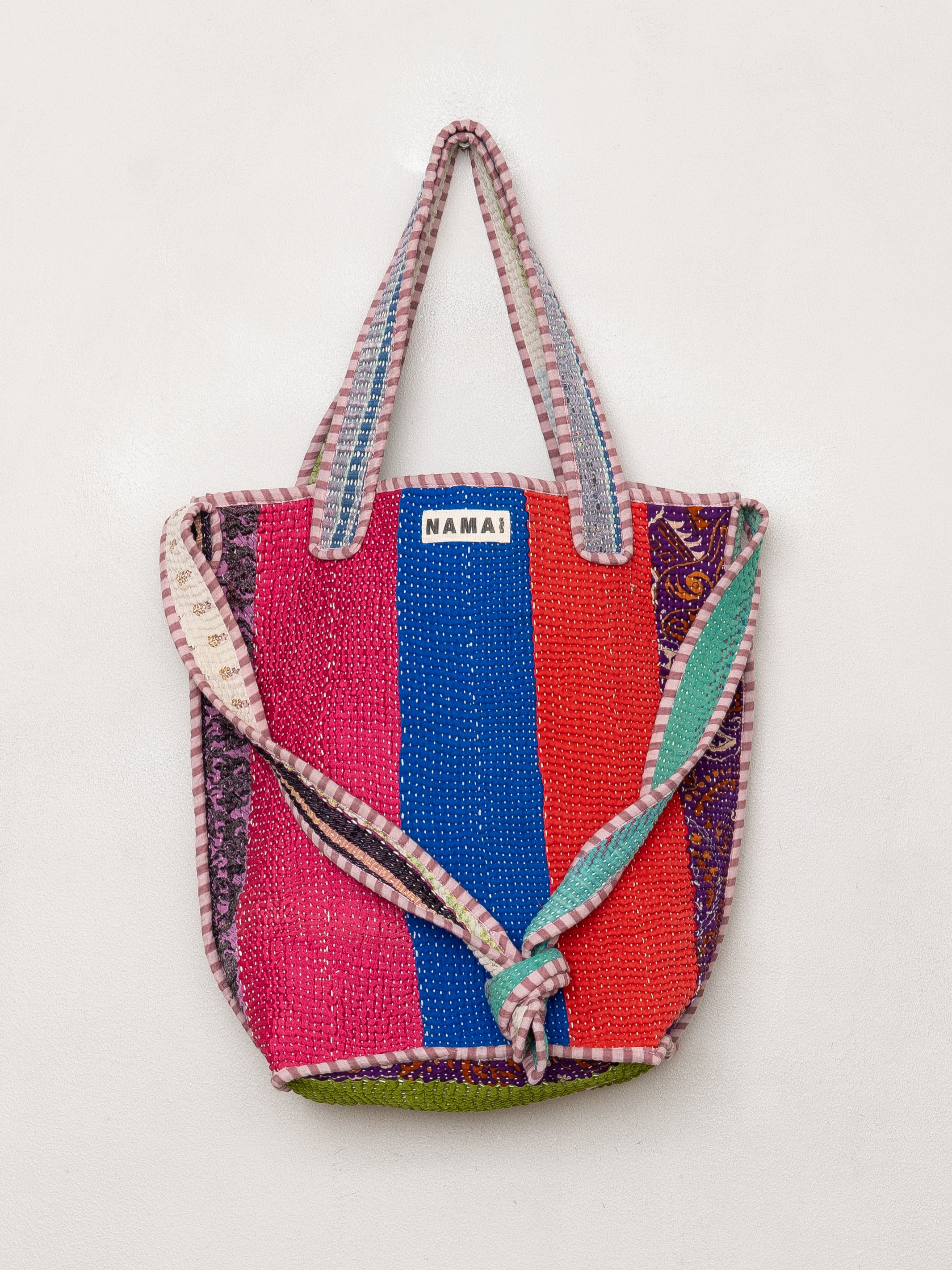 The Xoti II Zero-Waste Quilted Kantha Bag