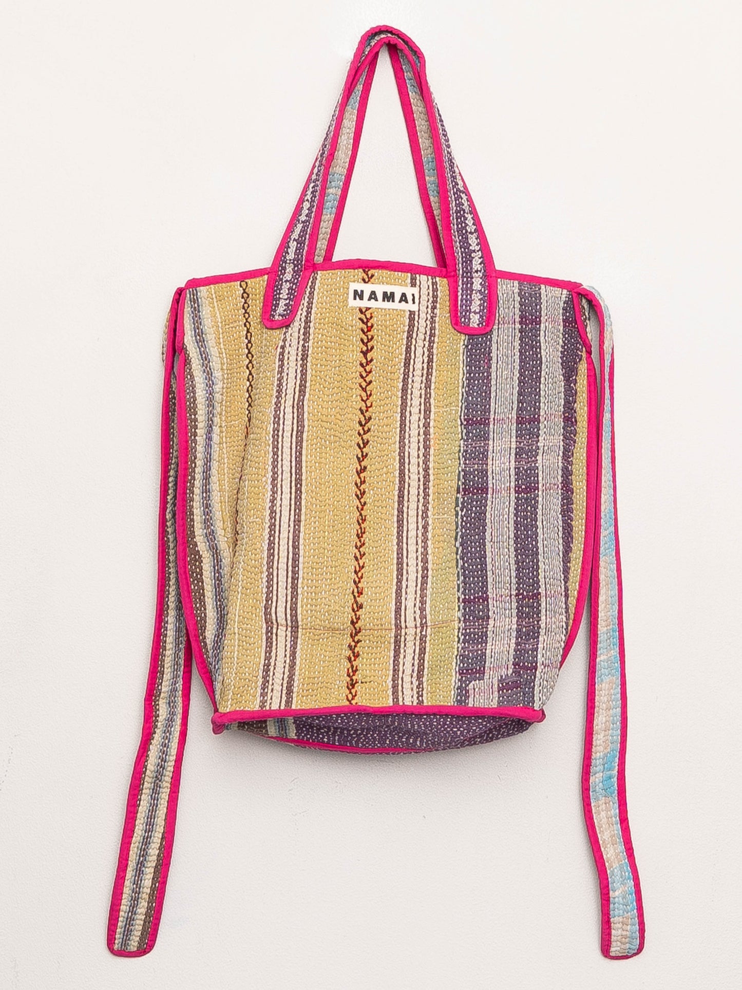 The Xoti II Zero-Waste Quilted Kantha Bag