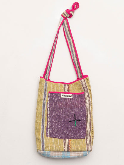 The Xoti II Zero-Waste Quilted Kantha Bag