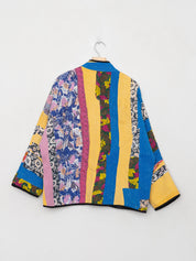 The Ladhiya Quilted Patchwork Kantha Jacket