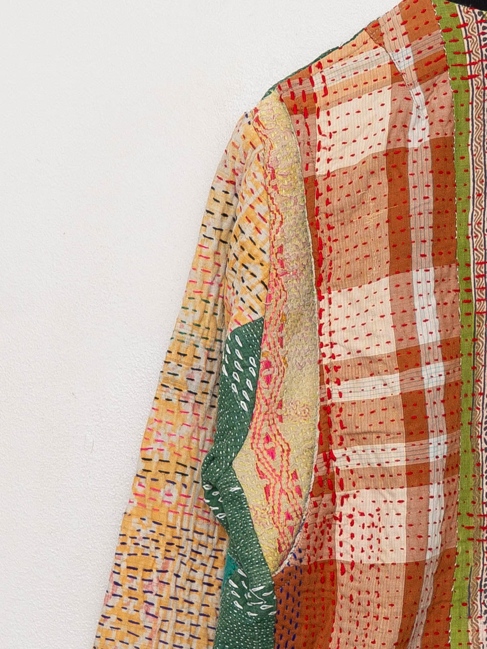 The Veda Quilted One-of-a-Kind Bomber Jacket - Medium