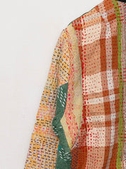 The Veda Quilted One-of-a-Kind Bomber Jacket - Medium