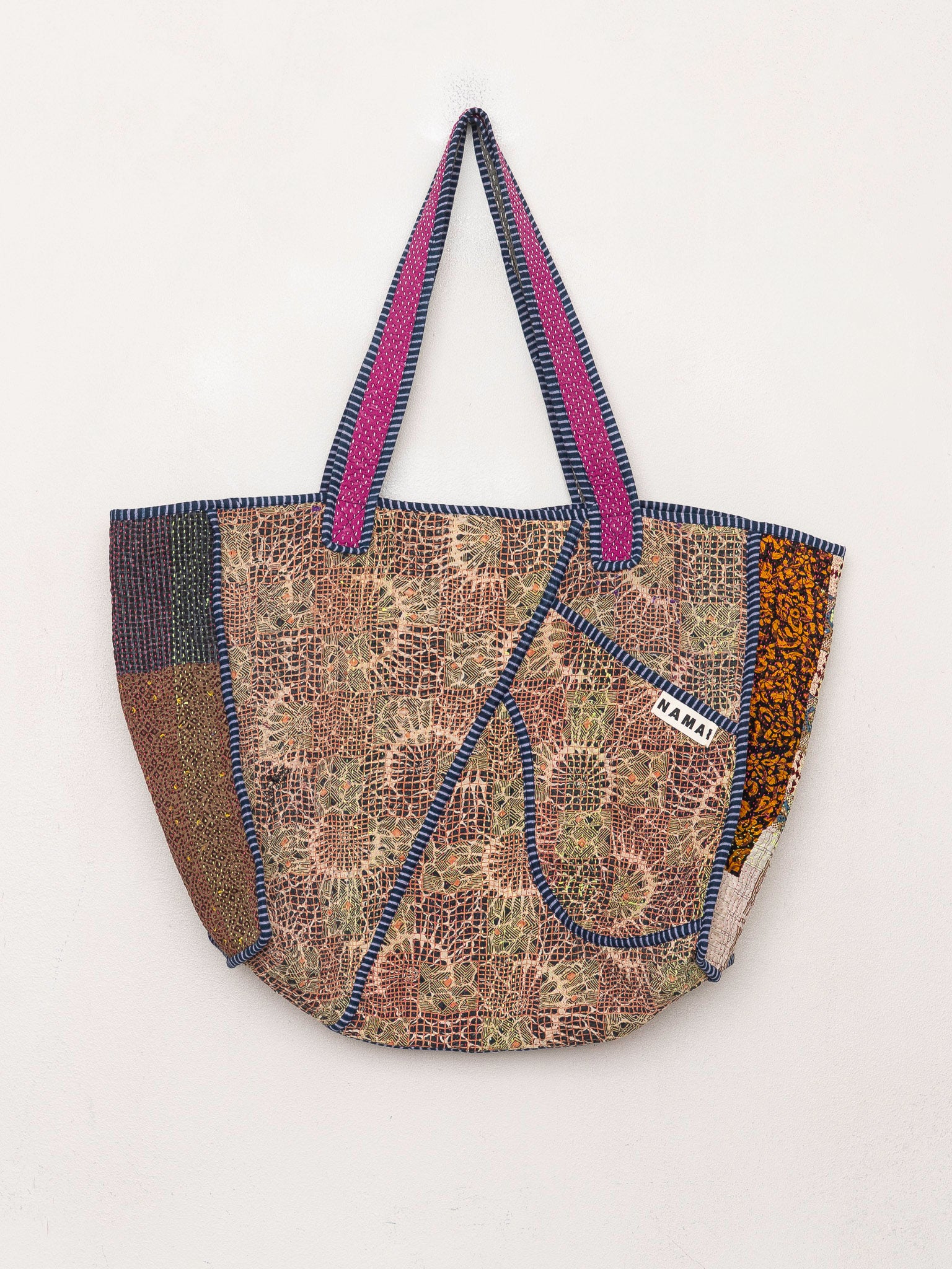 The Raksa Quilted Kantha Bag