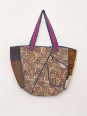 The Raksa Quilted Kantha Bag