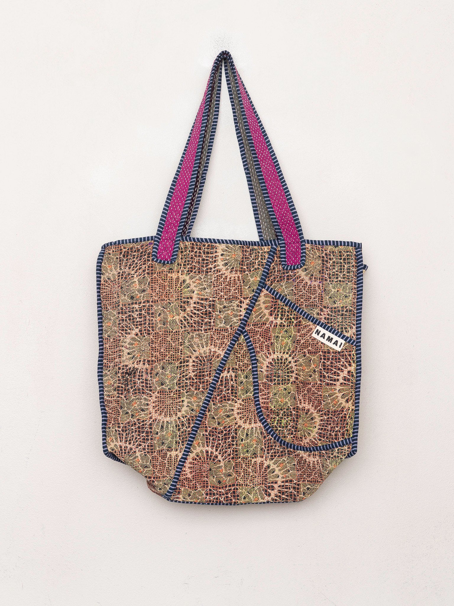 The Raksa Quilted Kantha Bag