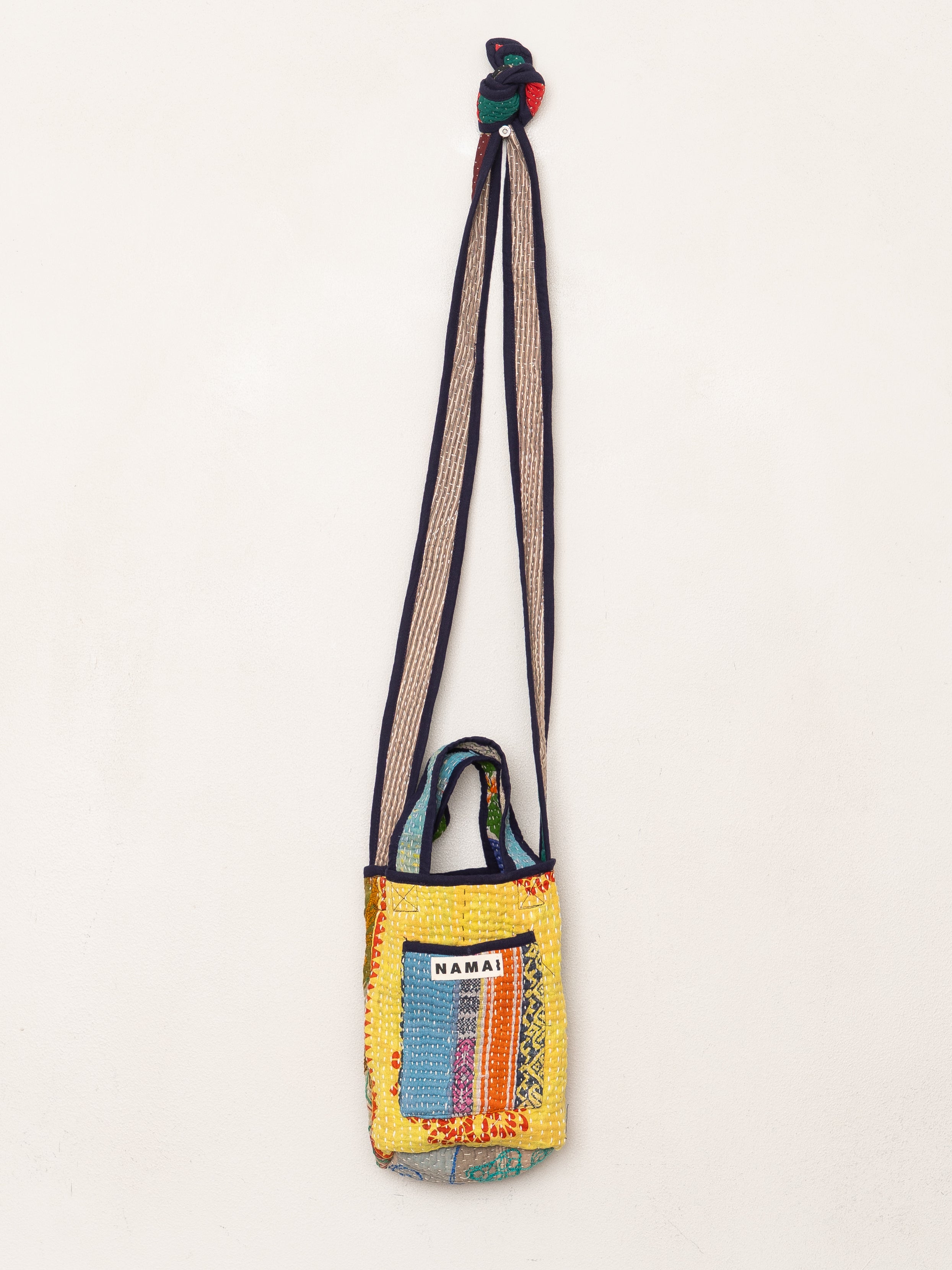 The Xoti Mini Zero-Waste Quilted Kantha Bag