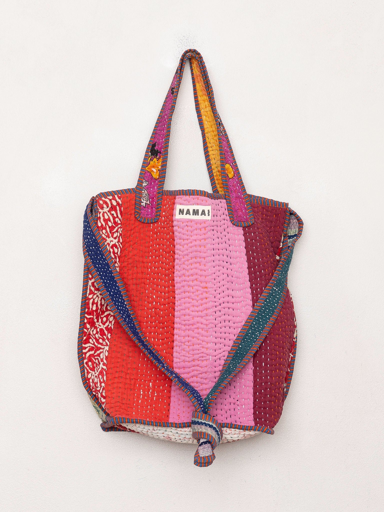 The Xoti II Zero-Waste Quilted Kantha Bag