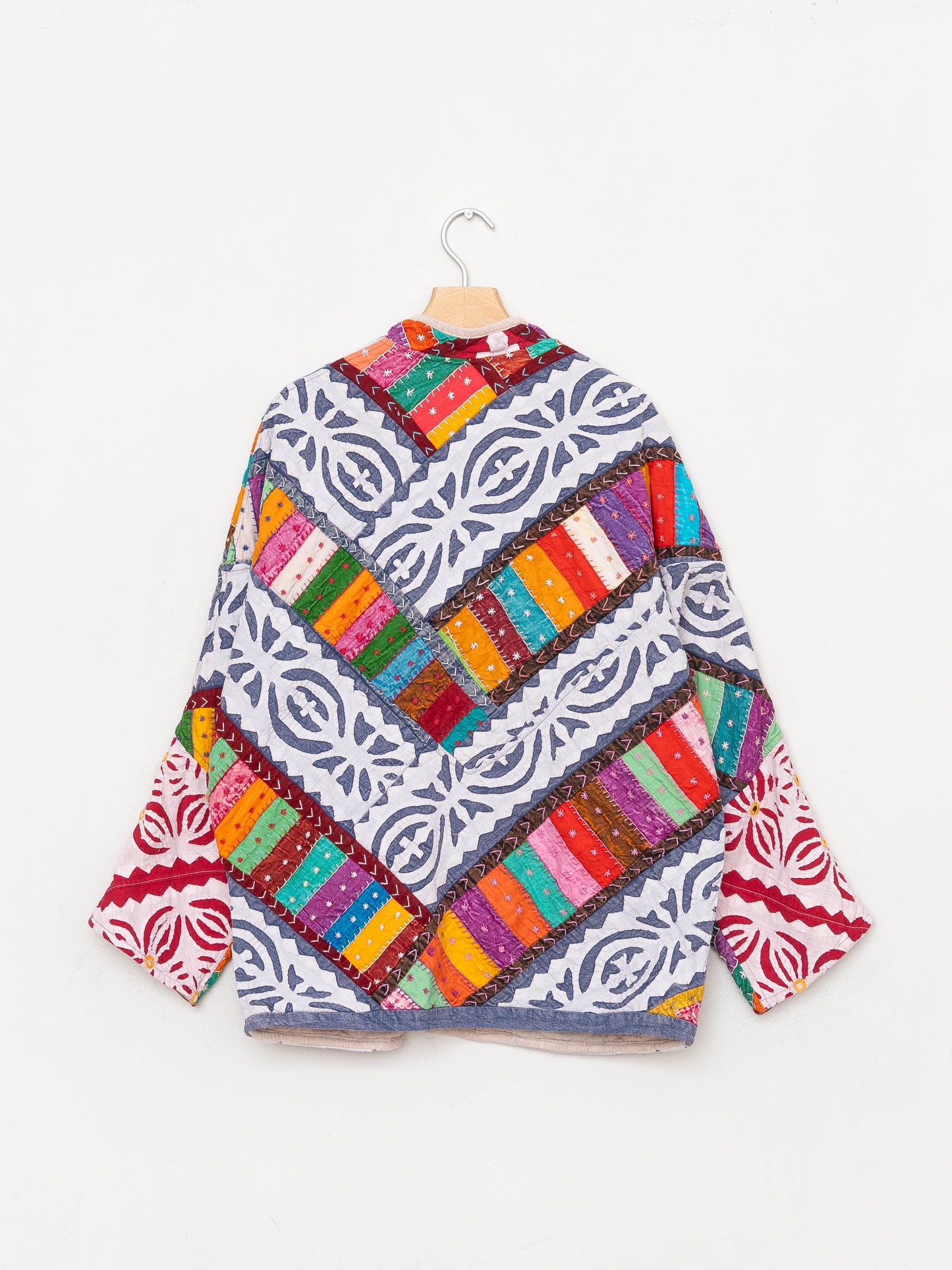 The Ishani Suzani Cut Out Kantha Jacket