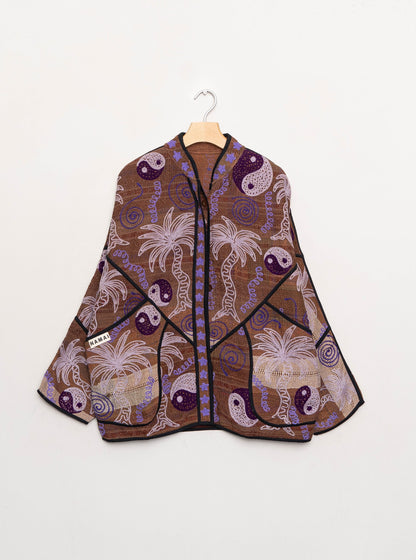 The Ladhiya Suzani Quilted Kantha Jacket