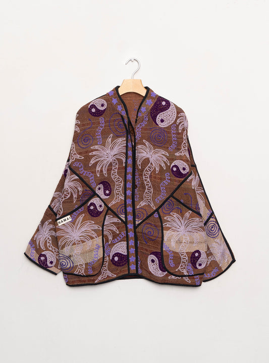 The Ladhiya Suzani Quilted Kantha Jacket