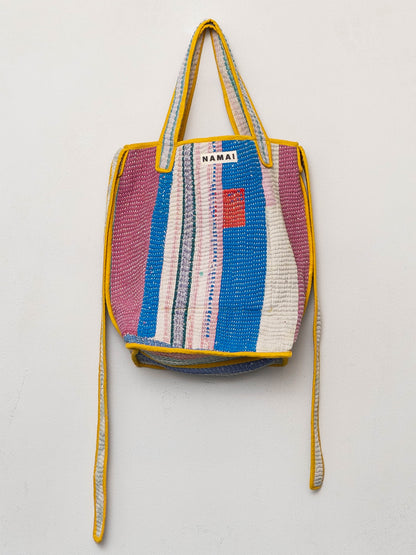 The Xoti II Zero-Waste Quilted Kantha Bag