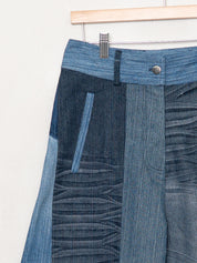 The Nadi Denim Flared Culotte Jeans - Small