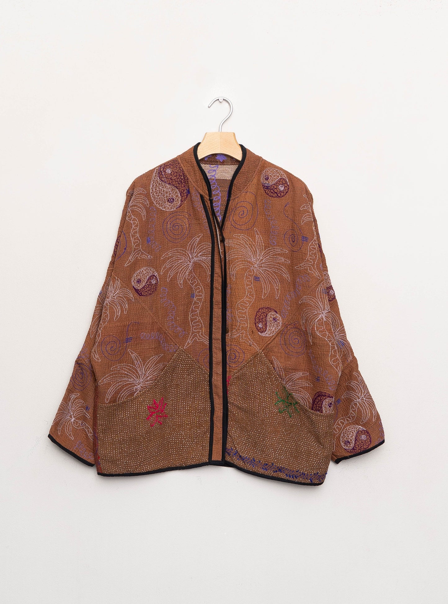 The Ladhiya Suzani Quilted Kantha Jacket