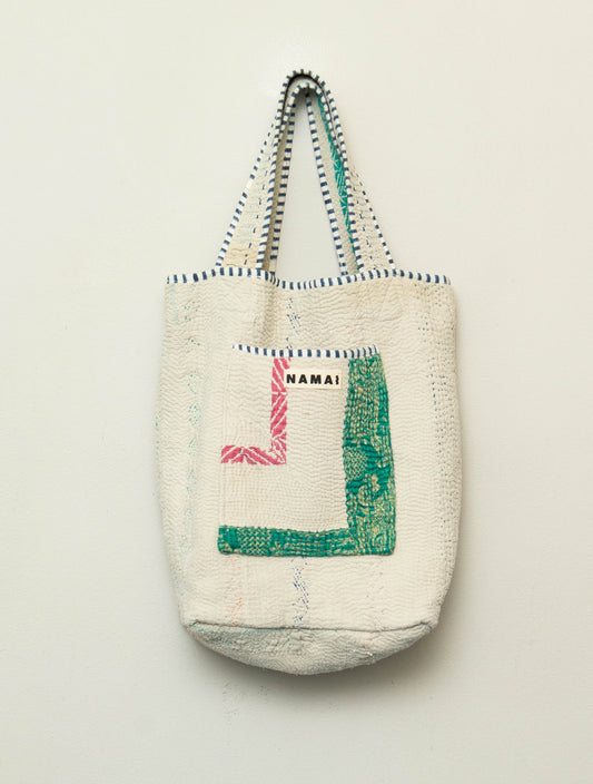 The Xoti II Zero-Waste Quilted Kantha Bag