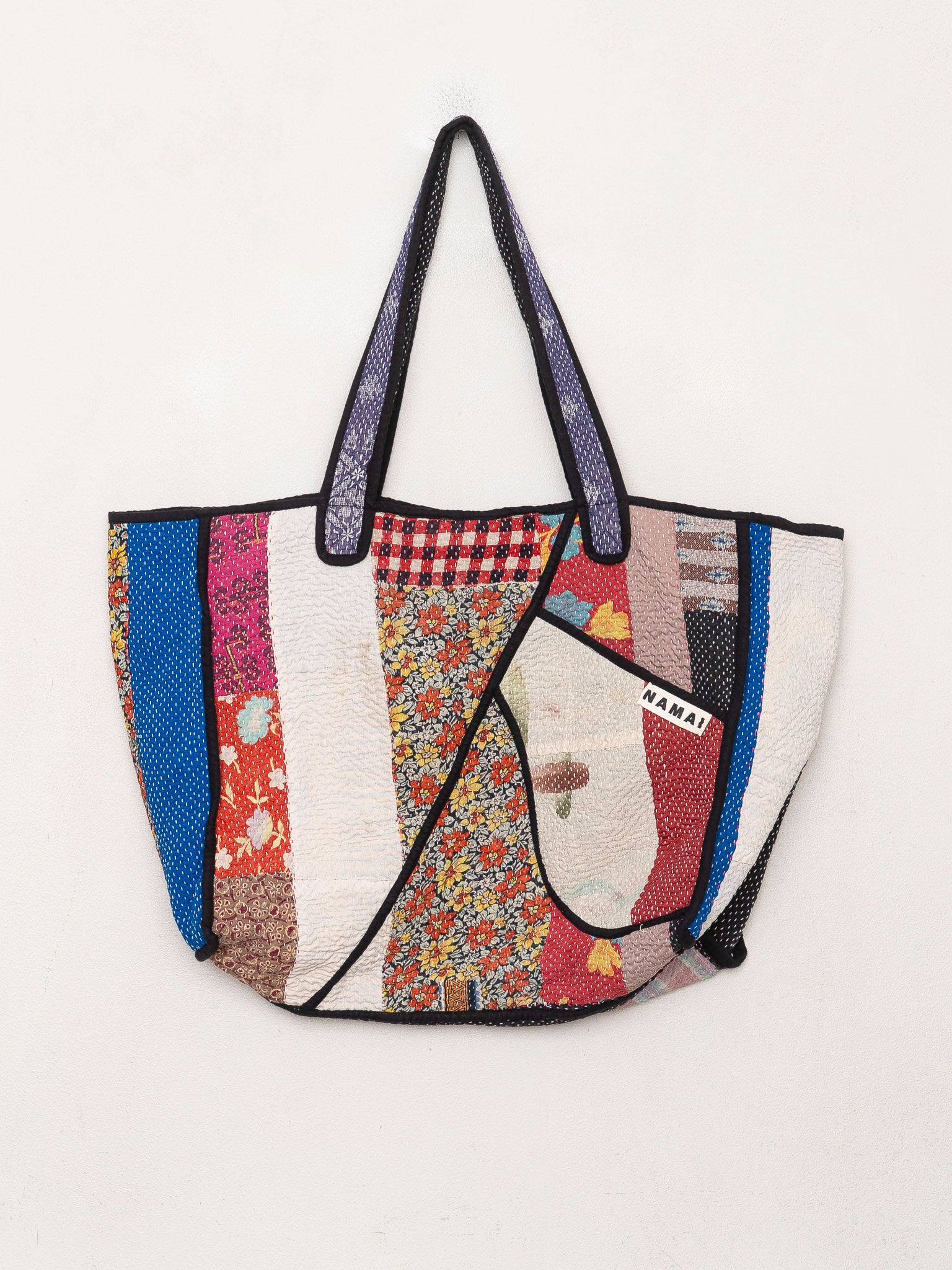 The Raksa Quilted Kantha Bag