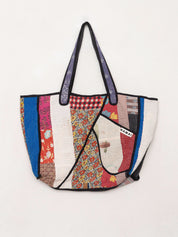 The Raksa Quilted Kantha Bag