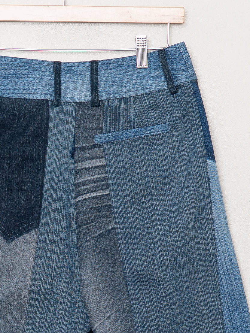 The Nadi Denim Flared Culotte Jeans - Small