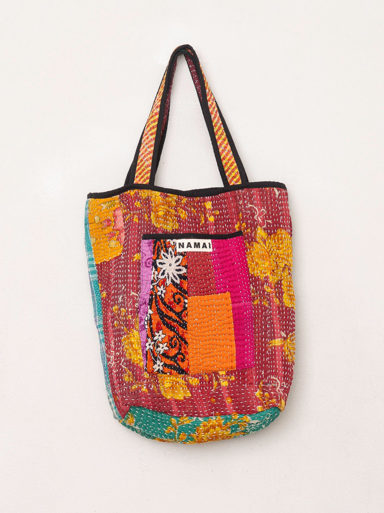 The Xoti II Zero-Waste Quilted Kantha Bag