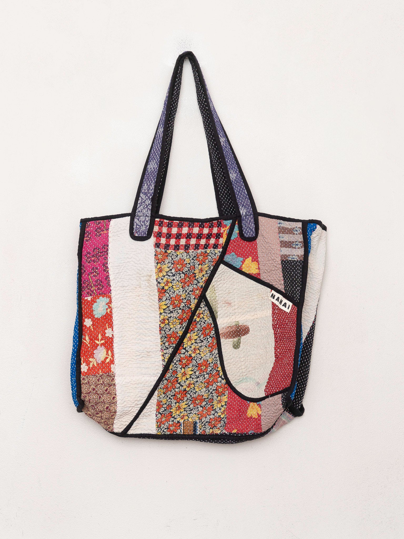 The Raksa Quilted Kantha Bag