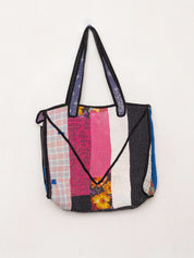 The Raksa Quilted Kantha Bag