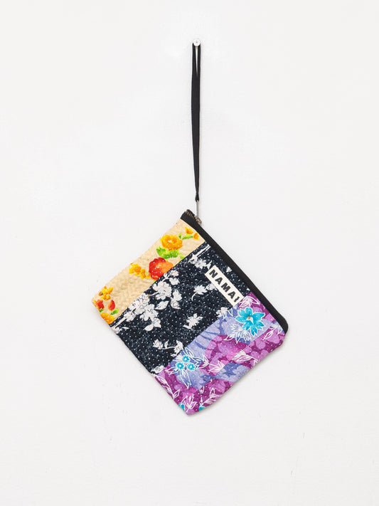 The Biju Vintage Kantha Quilted Zipper Pouch