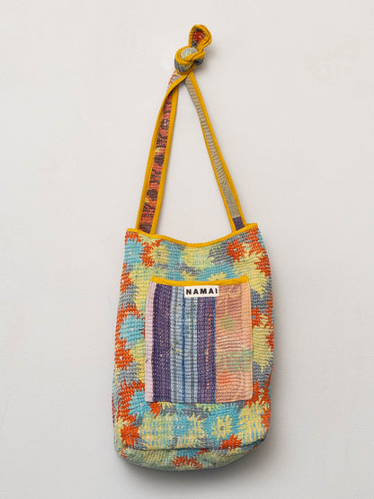 The Xoti II Zero-Waste Quilted Kantha Bag