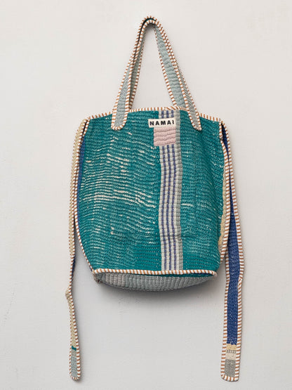 The Xoti II Zero-Waste Quilted Kantha Bag