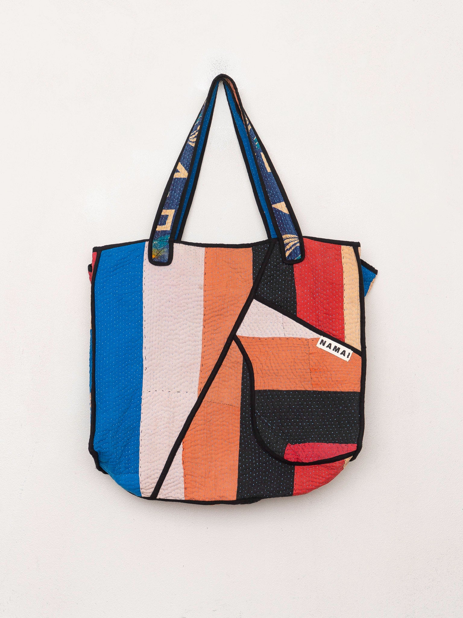 The Raksa Quilted Kantha Bag