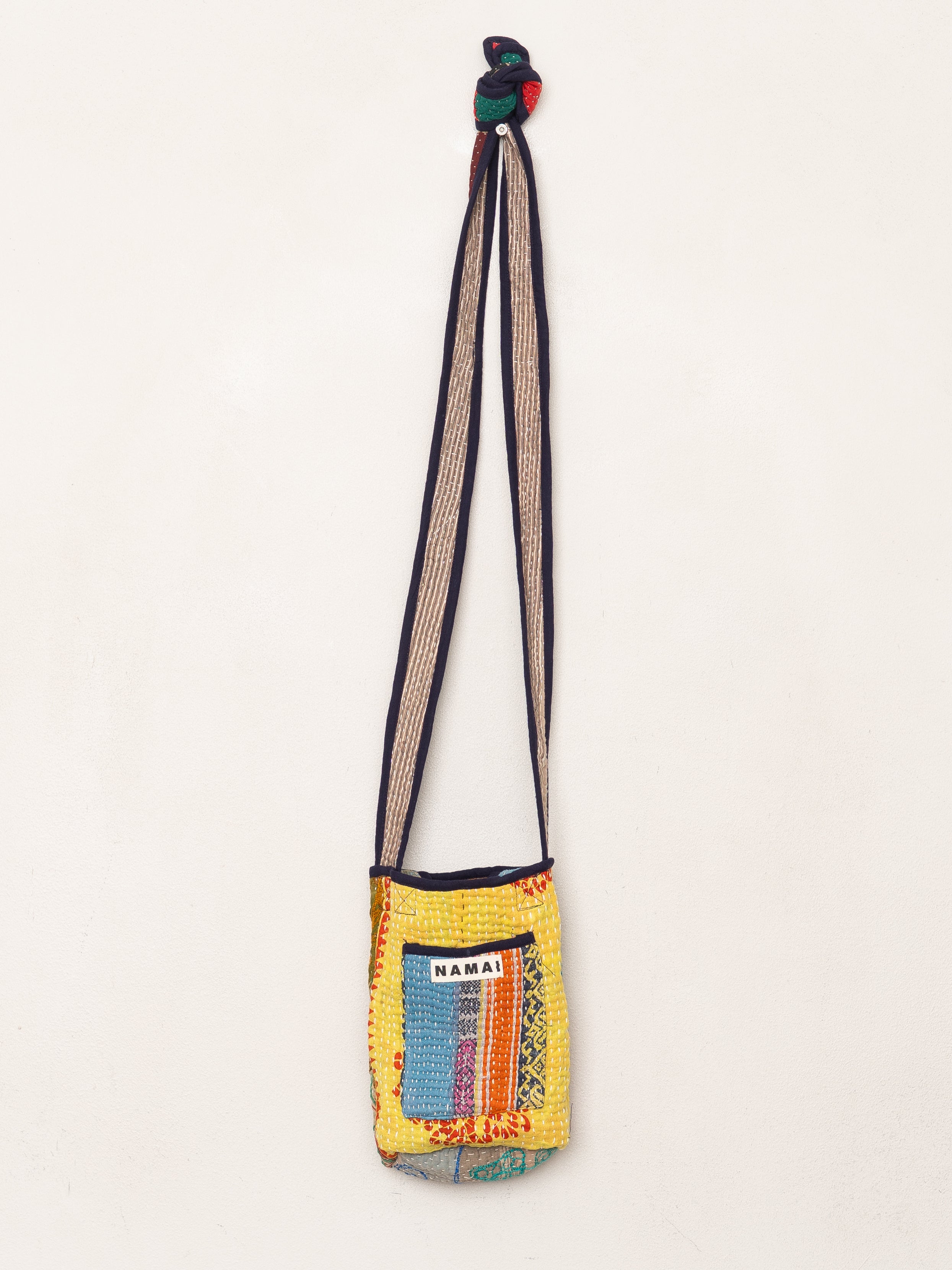 The Xoti Mini Zero-Waste Quilted Kantha Bag