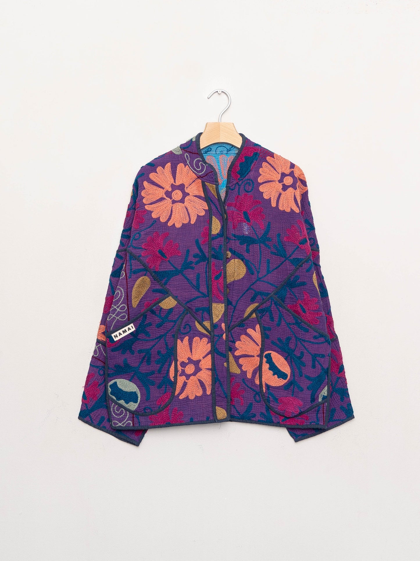 The Ladhiya Suzani Quilted Kantha Jacket