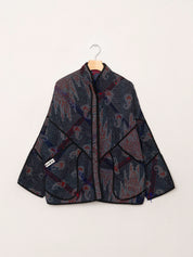 The Ladhiya Quilted Patchwork Kantha Jacket