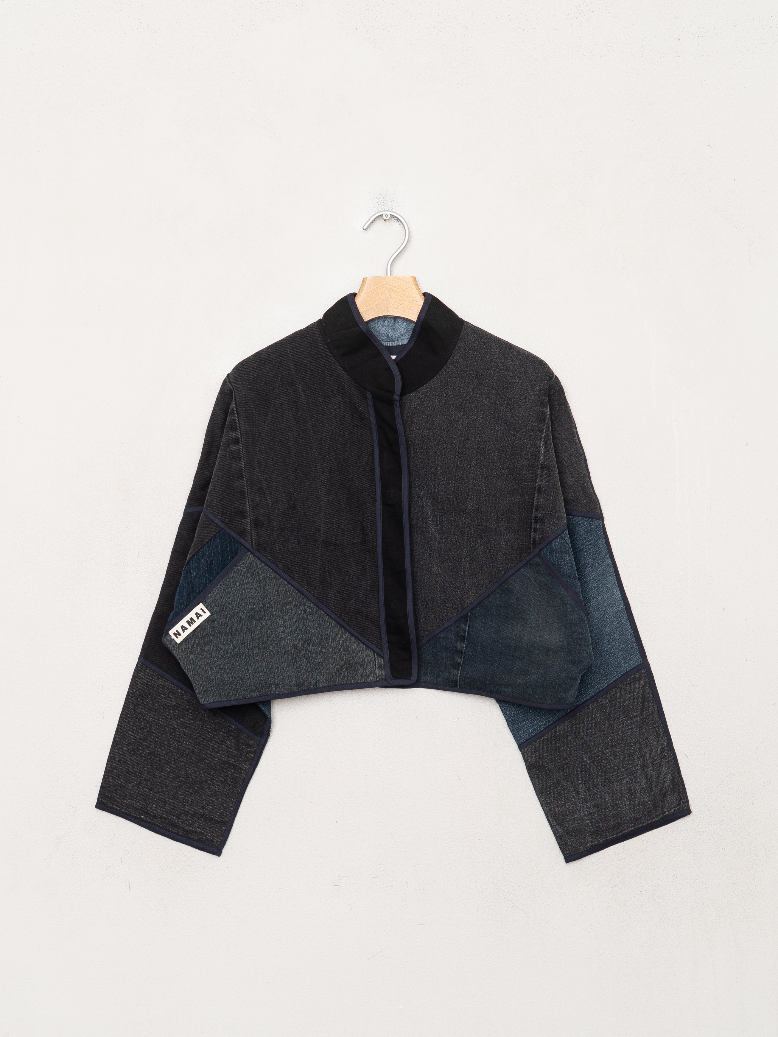 The Kaira Cropped Denim Jacket - Medium