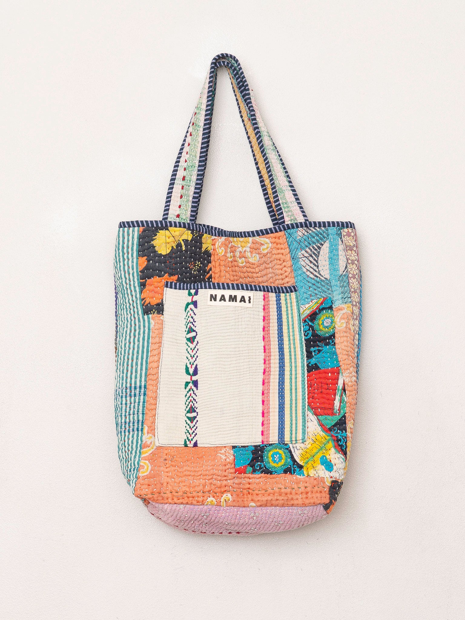 The Xoti II Zero-Waste Quilted Kantha Bag