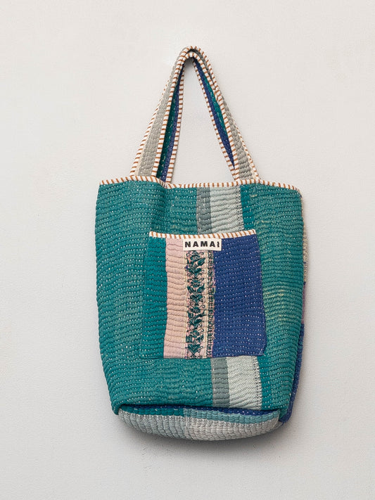 The Xoti II Zero-Waste Quilted Kantha Bag