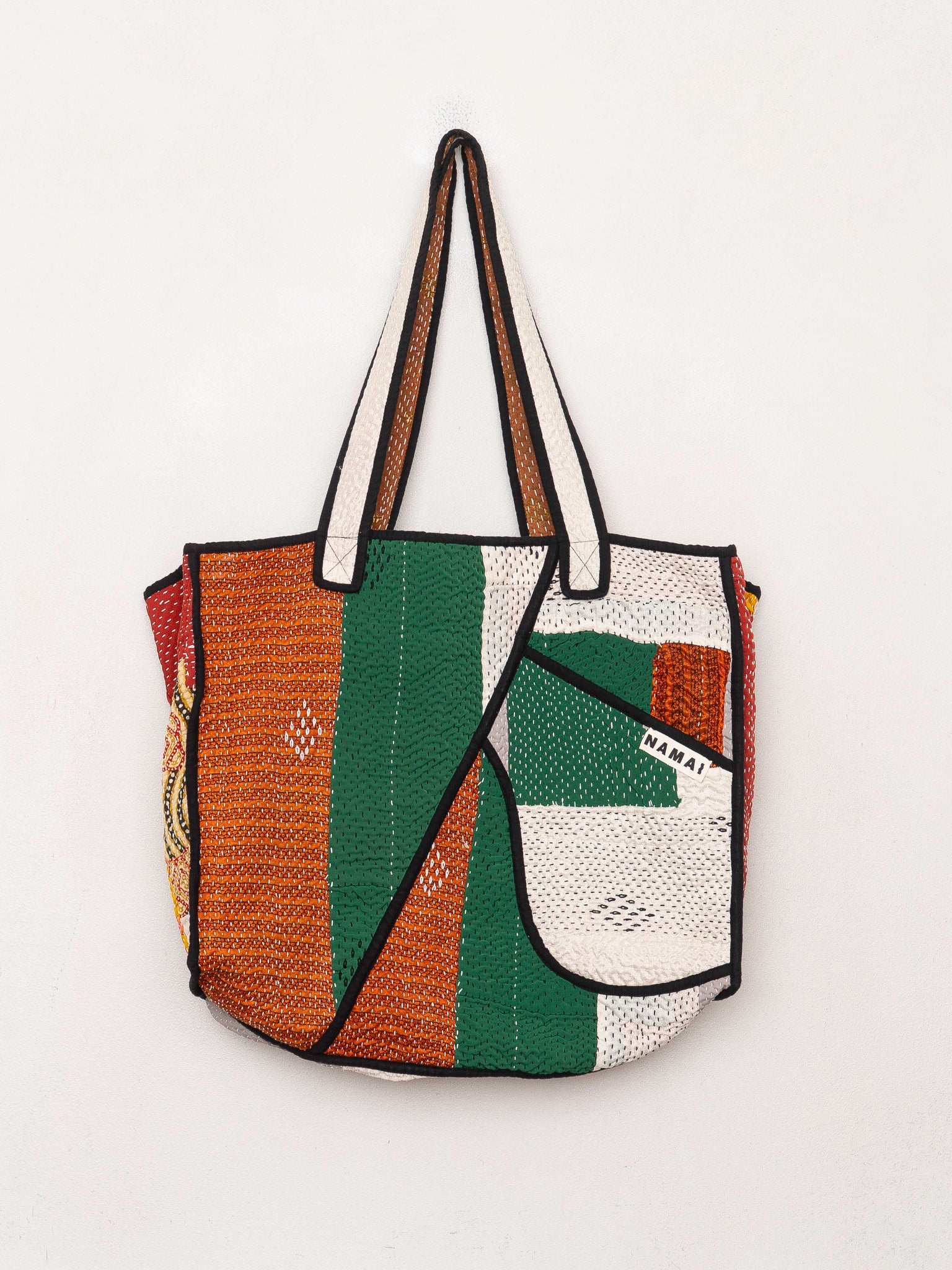 The Raksa Quilted Kantha Bag