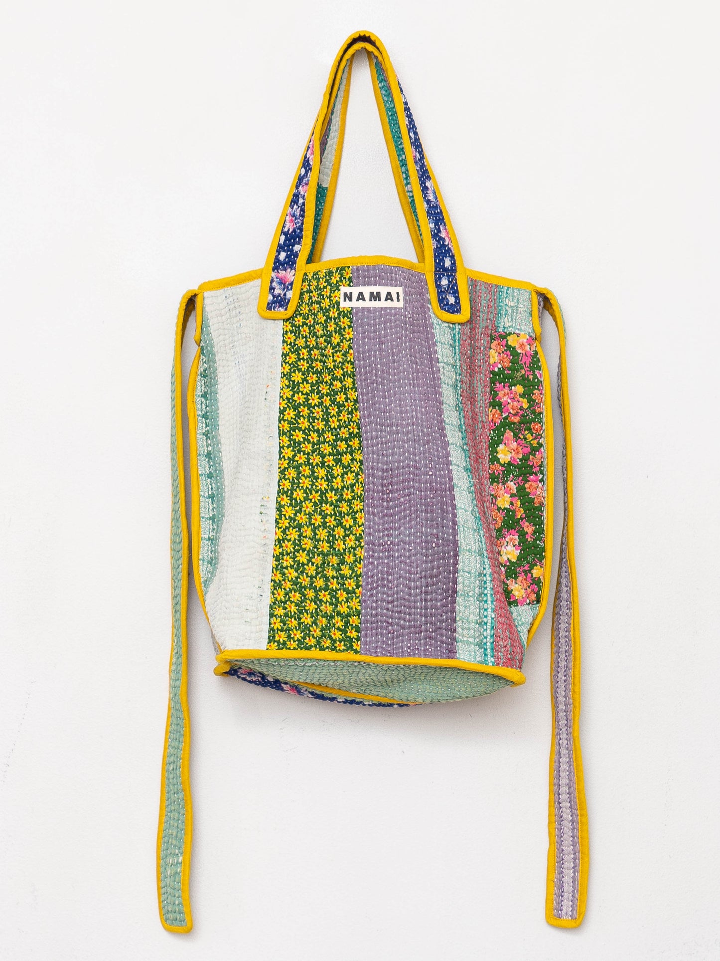 The Xoti II Zero-Waste Quilted Kantha Bag