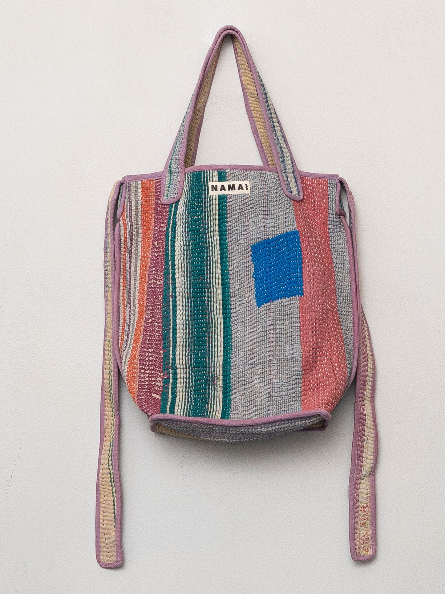 The Xoti II Zero-Waste Quilted Kantha Bag