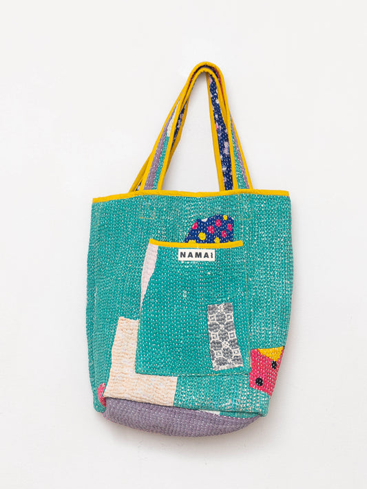 The Xoti II Zero-Waste Quilted Kantha Bag