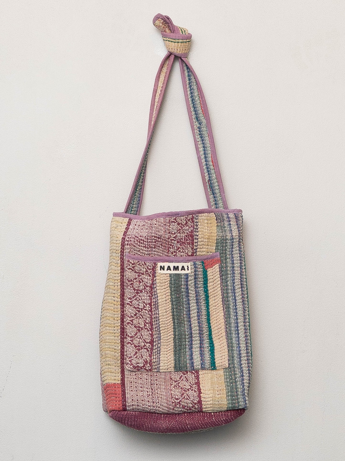 The Xoti II Zero-Waste Quilted Kantha Bag