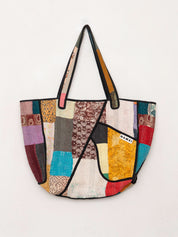 The Raksa Quilted Kantha Bag