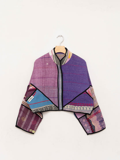 The Kaira Cropped Quilted Patchwork Kantha Jacket Wholesale